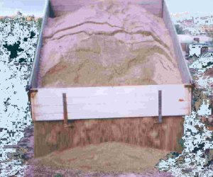 Stockpile - tipping or dumping angle Stockpile - tipping or dumping angle
