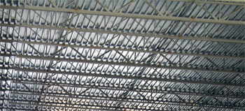 Joists k-series - max duct size Joists k-series - max duct size